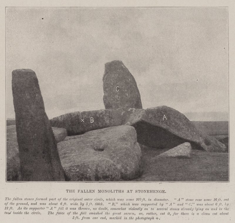 The Fallen Monoliths at Stonehenge by English Photographer