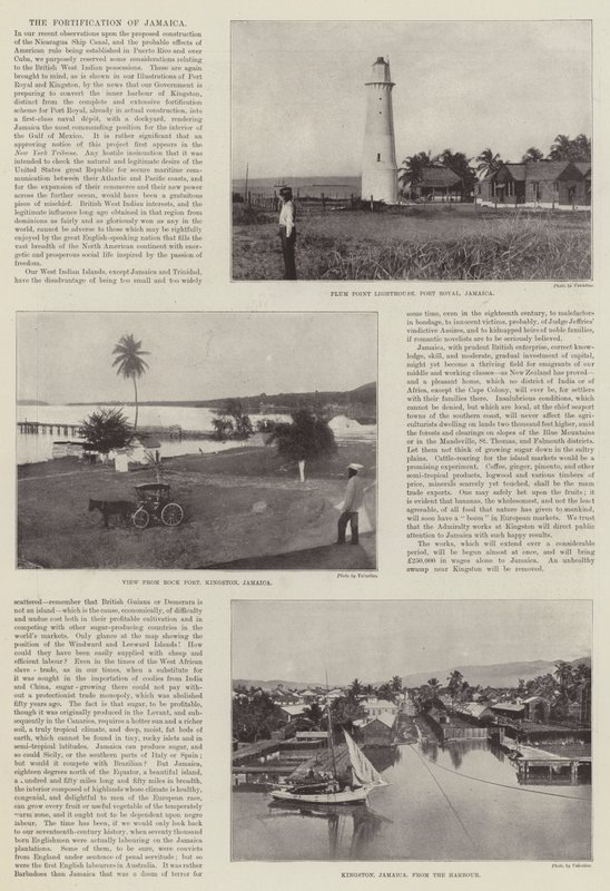 The Fortification of Jamaica by English Photographer
