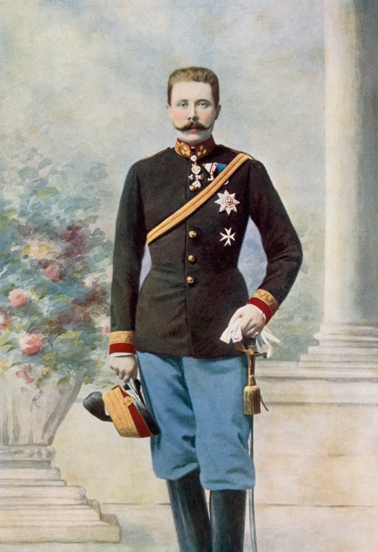 The Grand Duke Ferdinand of Austria by English Photographer