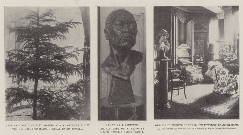 The Home of Baden-Powell by English Photographer