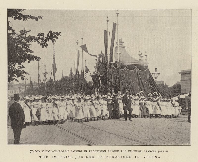 The Imperial Jubilee Celebrations in Vienna by English Photographer
