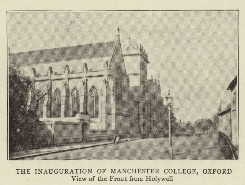 The Inauguration of Manchester College, Oxford by English Photographer