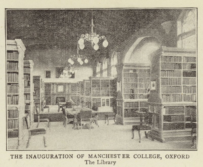 The Inauguration of Manchester College, Oxford by English Photographer