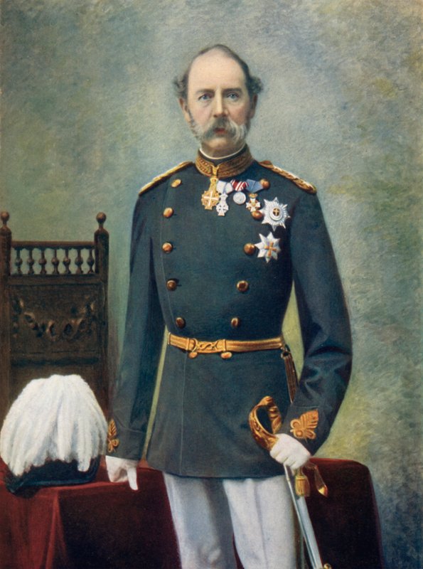 The King of Denmark by English Photographer