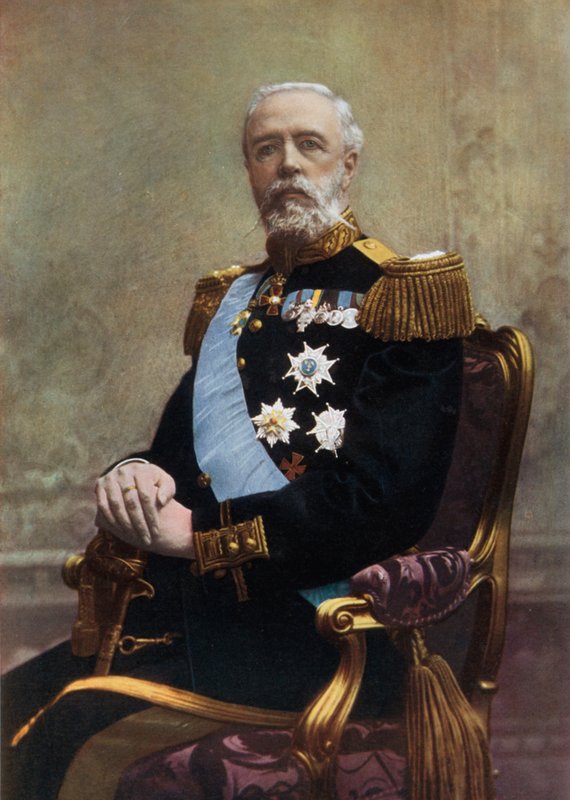 The King of Sweden by English Photographer