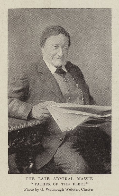 The Late Admiral Massie by English Photographer