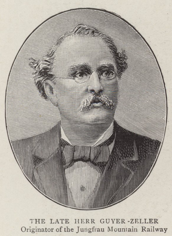 The Late Herr Guyer-Zeller by English Photographer