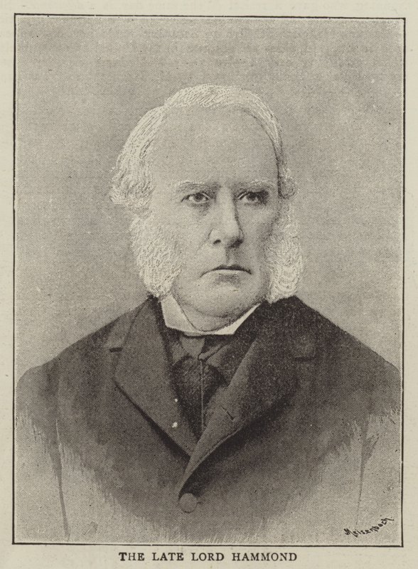 The Late Lord Hammond by English Photographer