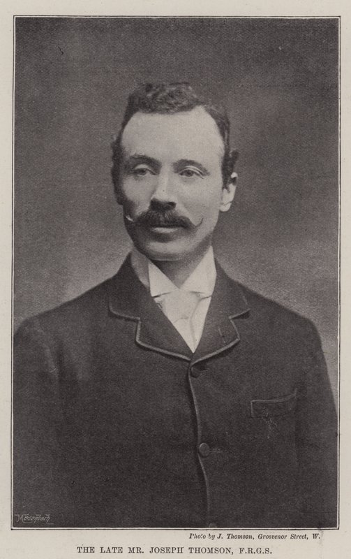 The Late Mr. Joseph Thomson, FRGS by English Photographer