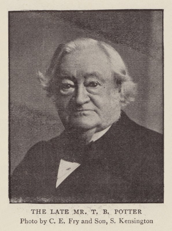 The Late Mr. T. B. Potter by English Photographer