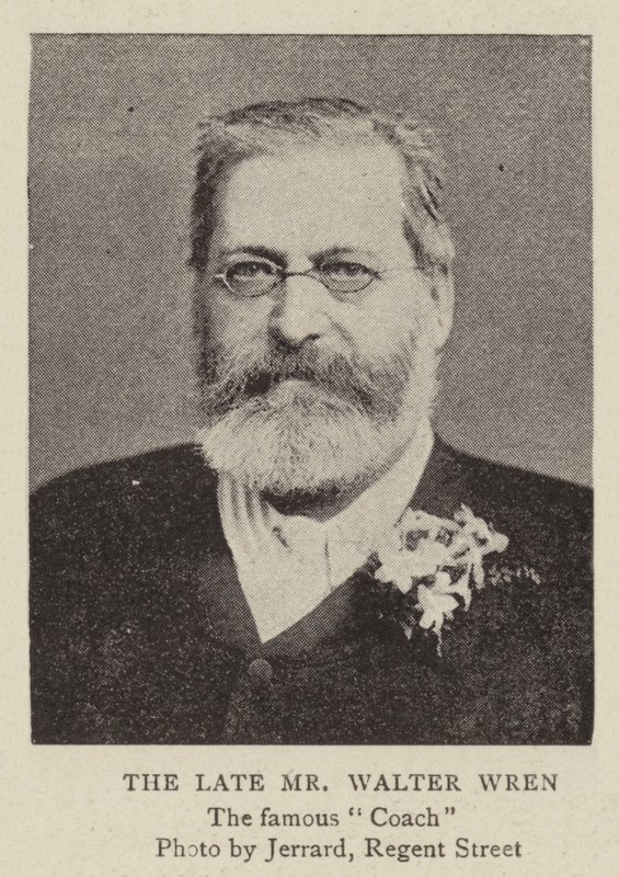 The Late Mr Walter Wren by English Photographer