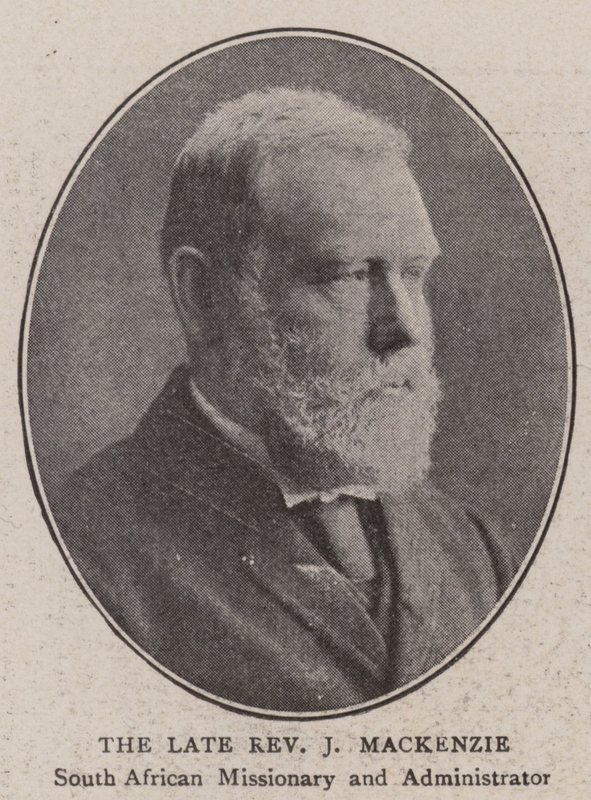 The Late Reverend J Mackenzie by English Photographer