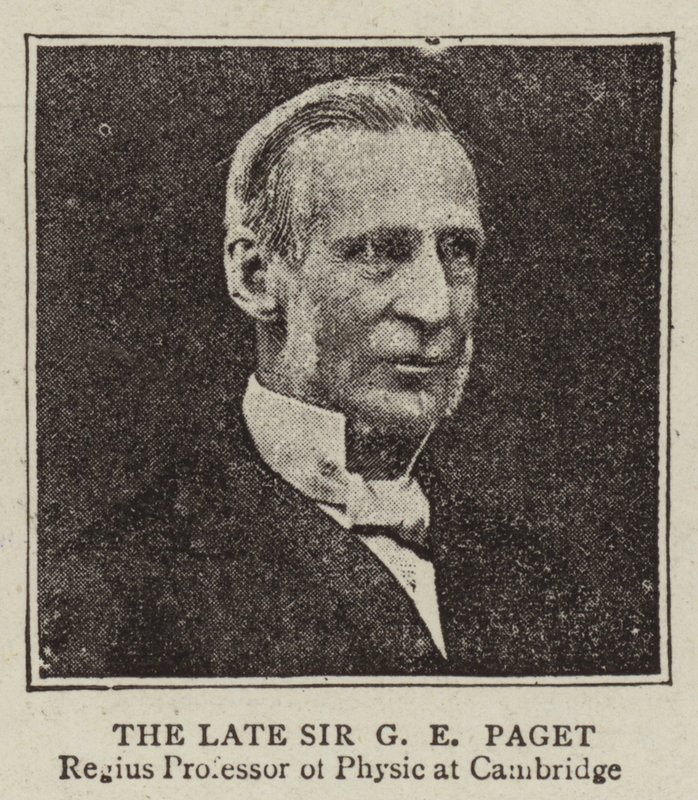 The Late Sir G E Paget by English Photographer