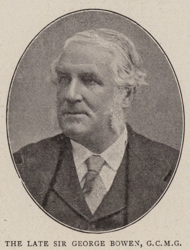 The Late Sir George Bowen, GCMG by English Photographer