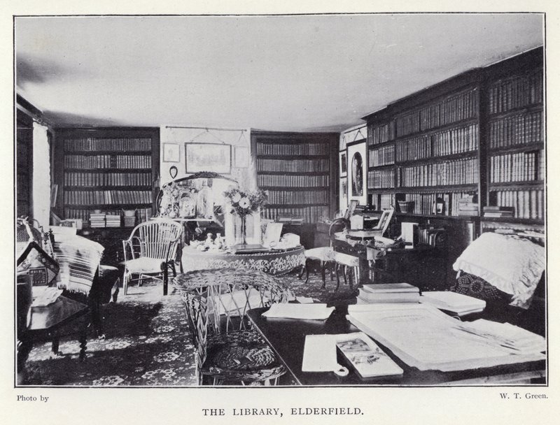 The Library, Elderfield by English Photographer