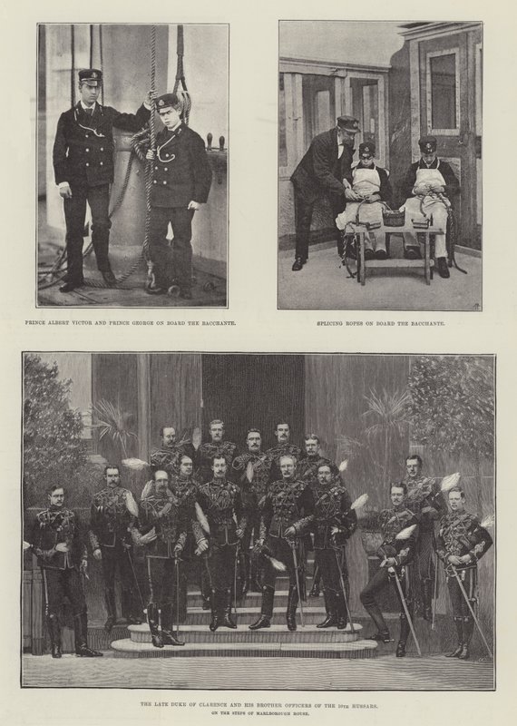 The Life of the Duke of Clarence by English Photographer