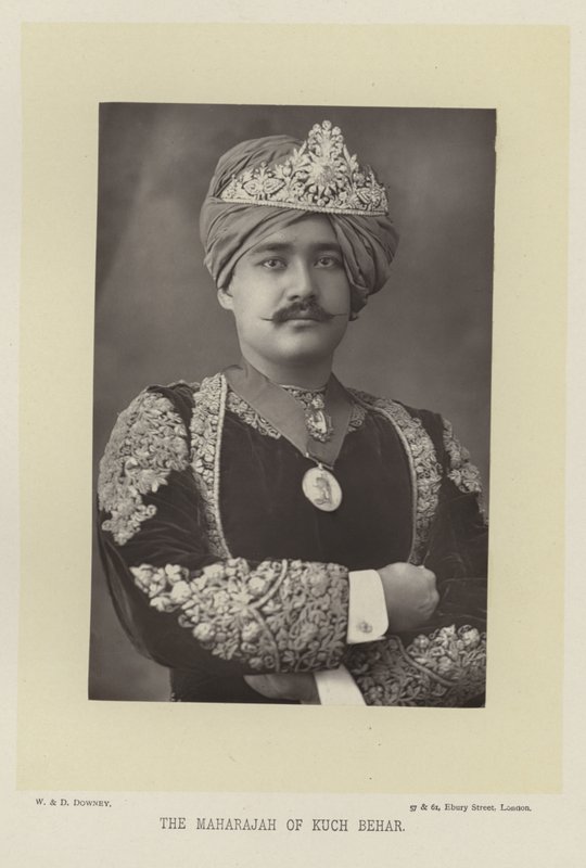 The Maharajah of Kuch Behar by English Photographer
