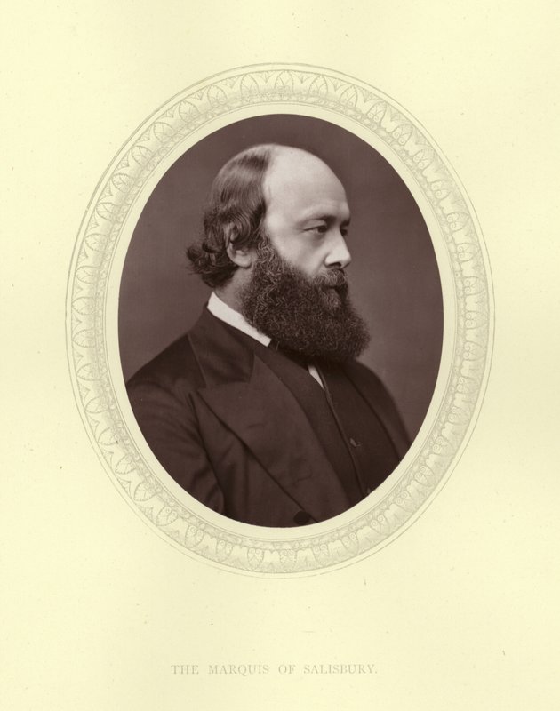 The Marquis of Salisbury by English Photographer