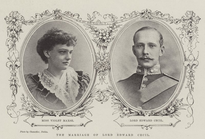The Marriage of Lord Edward Cecil by English Photographer