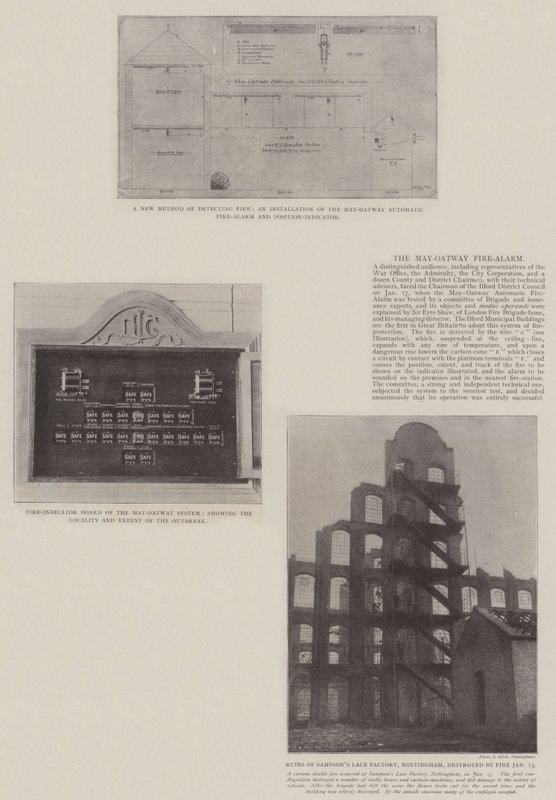 The May-Oatway Fire-Alarm by English Photographer