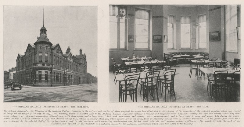 The Midland Railway Institute at Derby by English Photographer