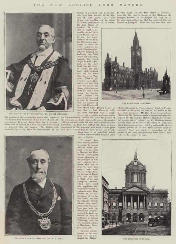 The New English Lord Mayors by English Photographer