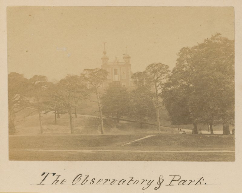 The Observatory and Park, Greenwich by English Photographer