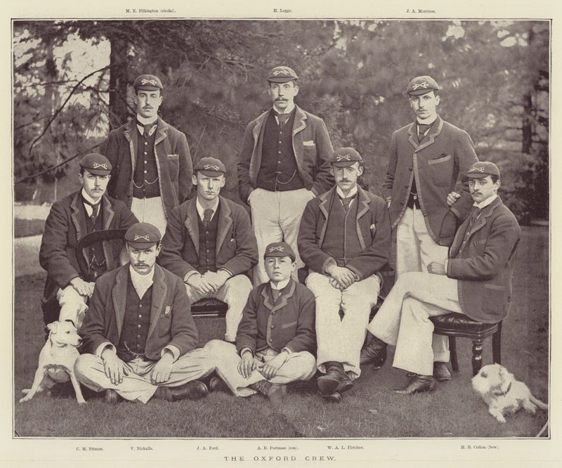 The Oxford Crew by English Photographer