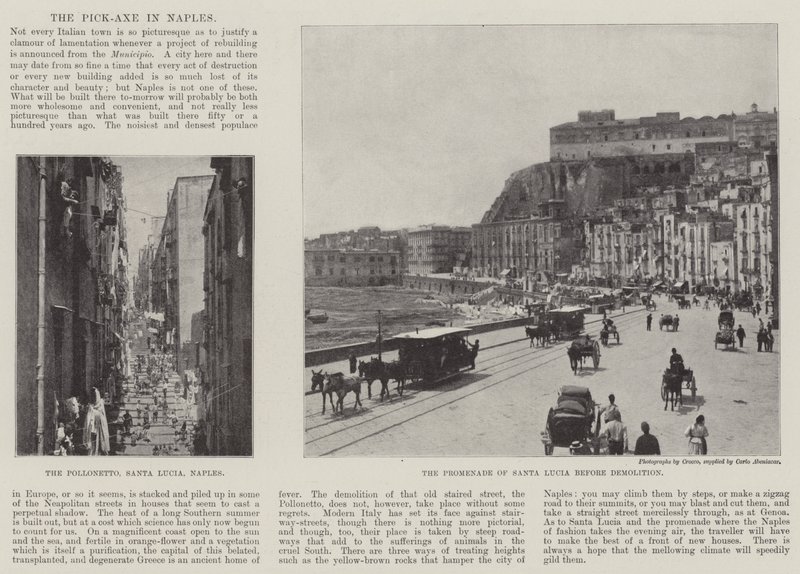 The Pick-Axe in Naples by English Photographer