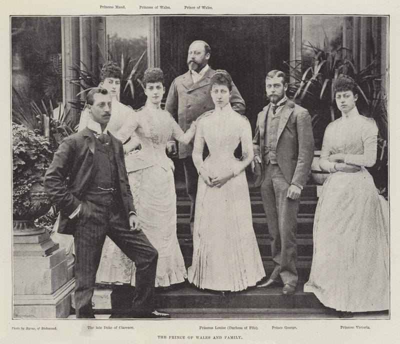 The Prince of Wales and Family by English Photographer