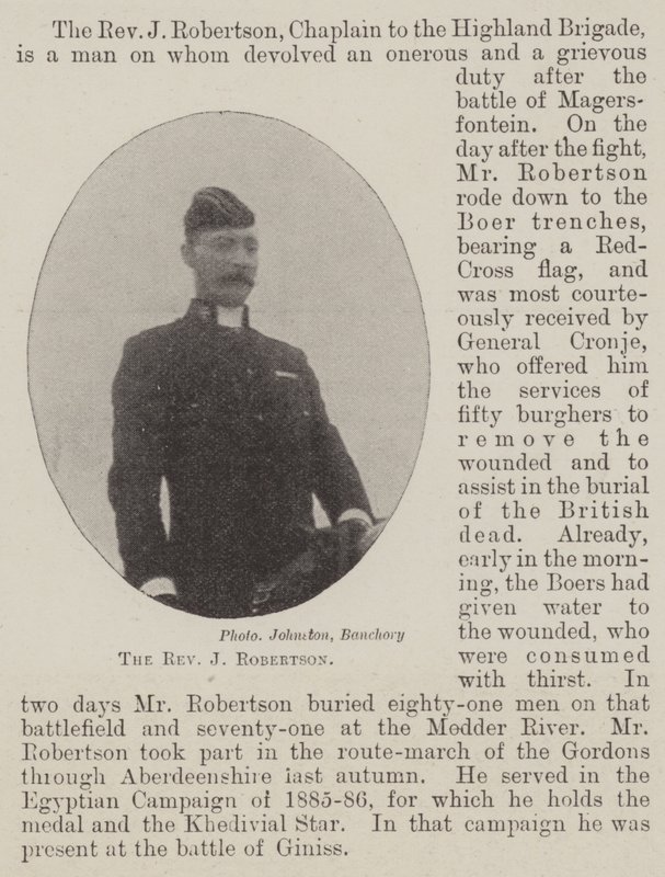 The Reverend J. Robertson by English Photographer
