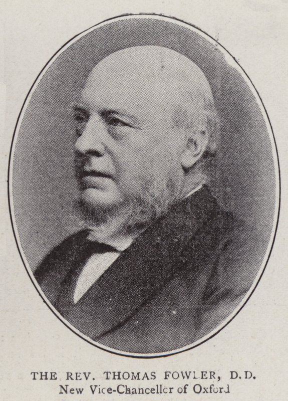 The Reverend Thomas Fowler, DD by English Photographer
