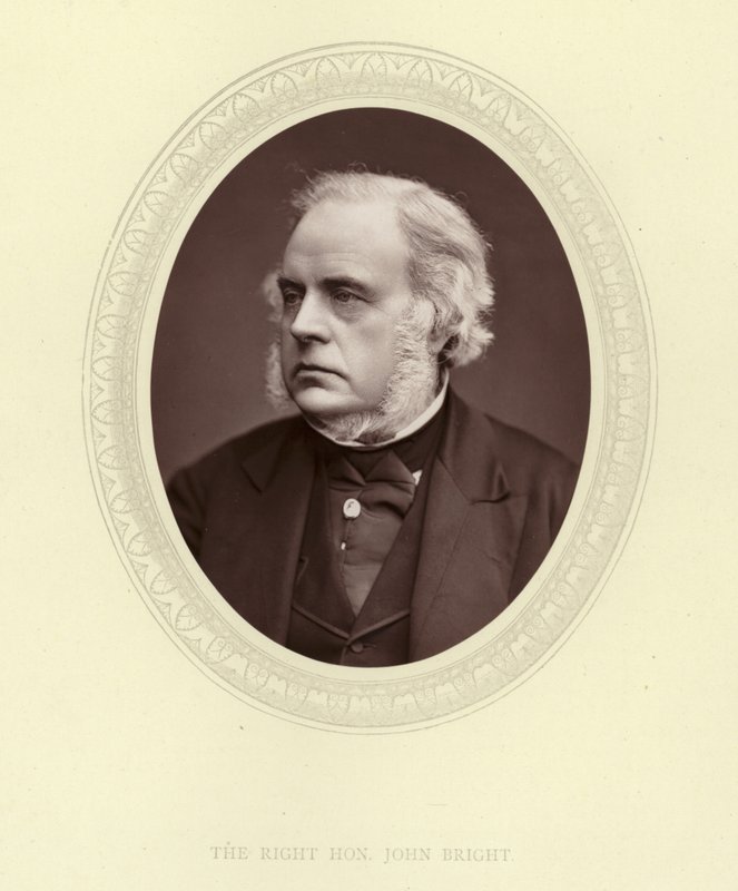 The Right Hon. John Bright by English Photographer