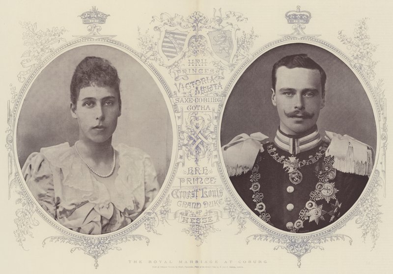 The Royal Marriage at Coburg by English Photographer