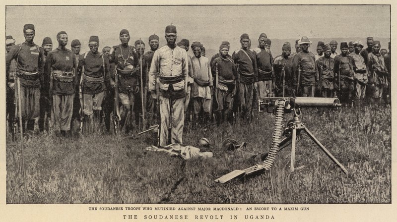 The Soudanese Revolt in Uganda by English Photographer