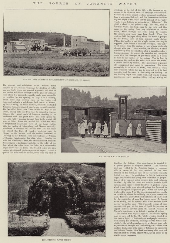 The Source of Johannis Water by English Photographer