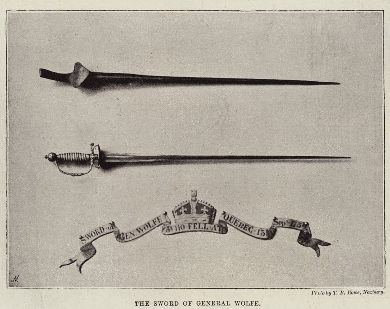 The Sword of General Wolfe by English Photographer
