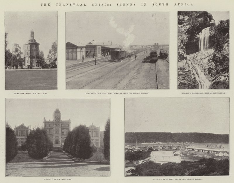 The Transvaal Crisis, Scenes in South Africa by English Photographer