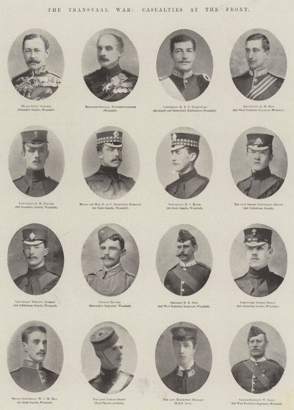 The Transvaal War, Casualties at the Front by English Photographer
