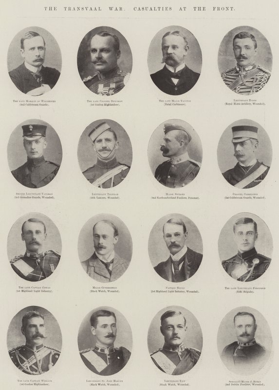 The Transvaal War, Casualties at the Front by English Photographer