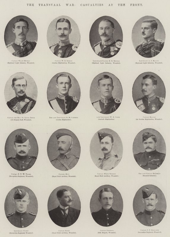 The Transvaal War, Casualties at the Front by English Photographer