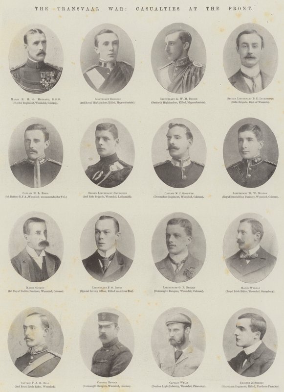 The Transvaal War, Casualties at the Front by English Photographer