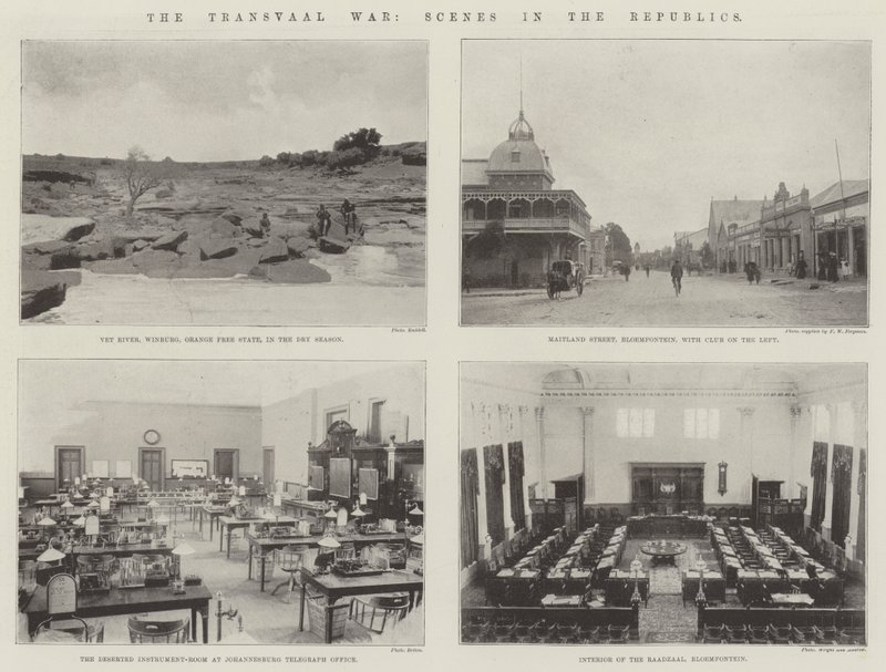 The Transvaal War, Scenes in the Republics by English Photographer