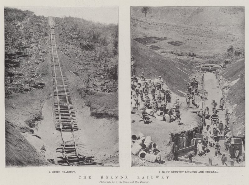 The Uganda Railway by English Photographer