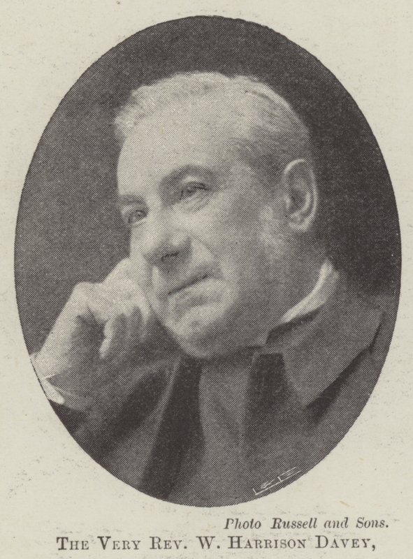 The Very Reverend W. Harrison Davey by English Photographer