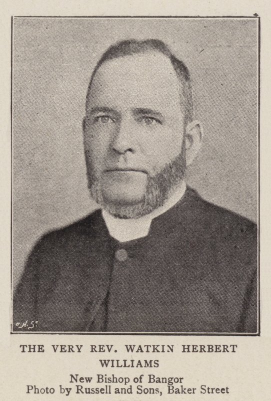 The Very Reverend Watkin Herbert Williams by English Photographer