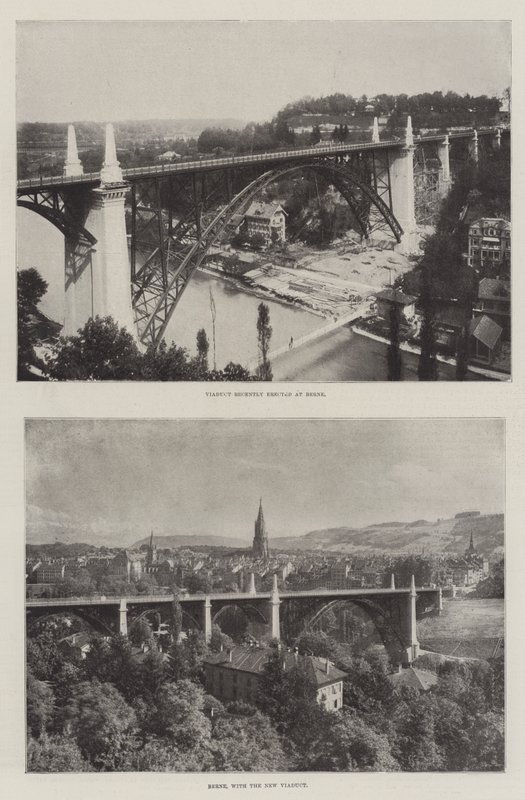 The Viaduct at Bern by English Photographer