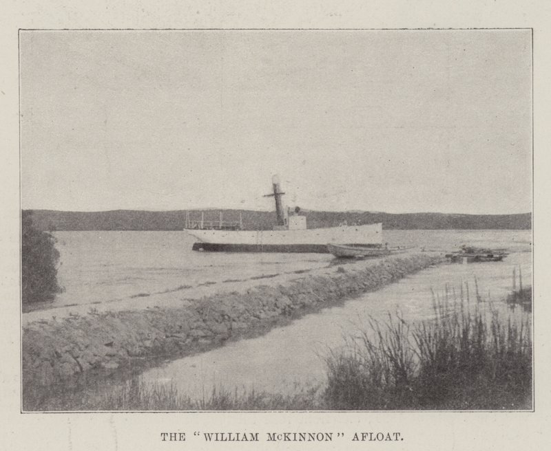 The William McKinnon Afloat by English Photographer