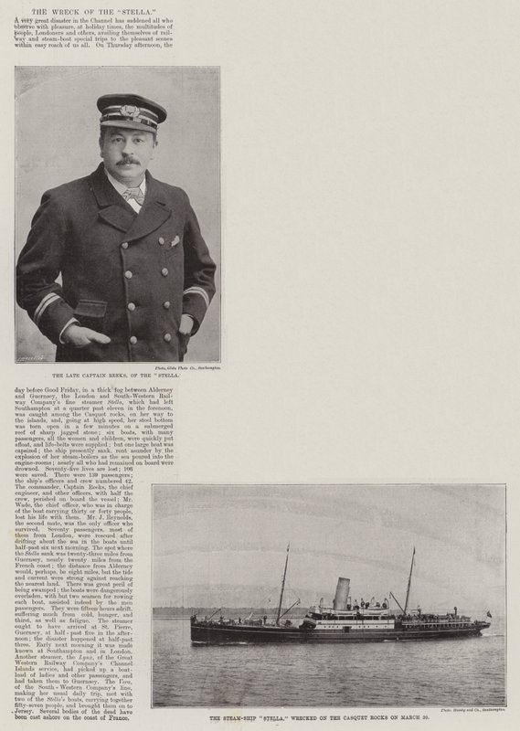The Wreck of the Stella by English Photographer