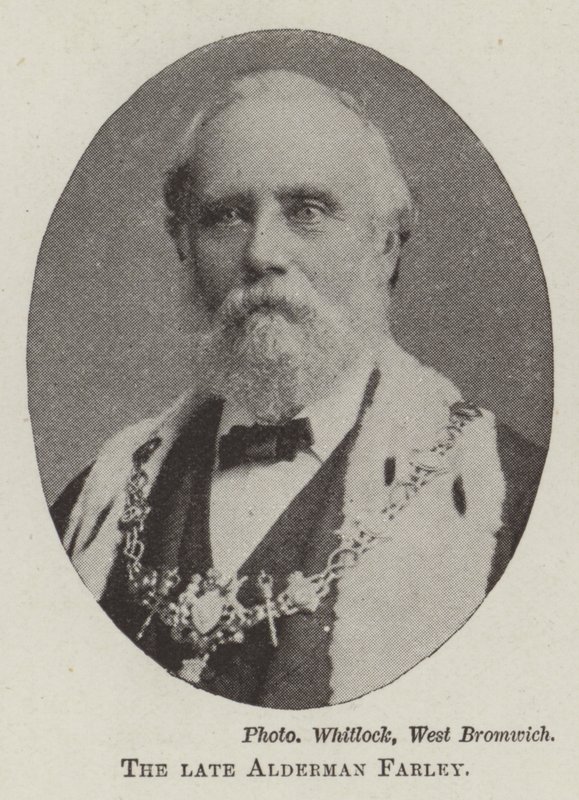 The late Alderman Farley by English Photographer